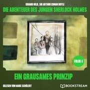 Cover von Ein grausames Prinzip (Die Abenteuer des jungen Sherlock Holmes, Folge 4)
