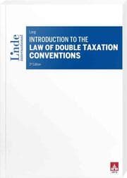 Cover von Introduction to the Law of Double Taxation Conventions