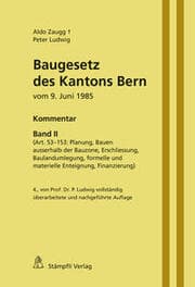 Cover von Baugesetz des Kantons Bern vom 9. Juni 1985 Bd 2