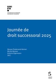 Cover von Journée de droit successoral 2025