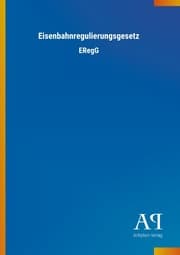 Cover von Eisenbahnregulierungsgesetz