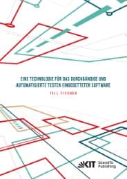 Cover von Eine Technologie für das durchgängige und automatisierte Testen eingebetteter Software