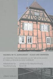 Cover von Hausbau im 15. Jahrhundert - Elsass und Oberrhein