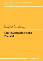 Cover von Sprechwissenschaftliche Phonetik