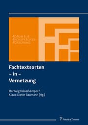 Cover von Fachtextsorten-in-Vernetzung