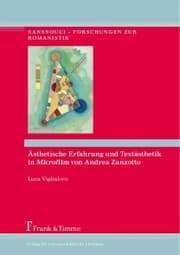 Cover von Ästhetische Erfahrung und Textästhetik in 'Microfilm' von Andrea Zanzotto