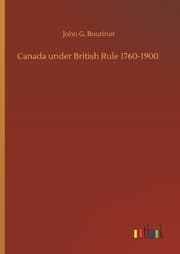 Cover von Canada under British Rule 1760-1900