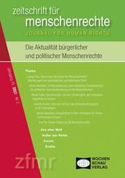 Cover von Die Aktualität bürgerlicher und politischer Menschenrechte