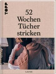 Cover von 52 Wochen Tücher stricken