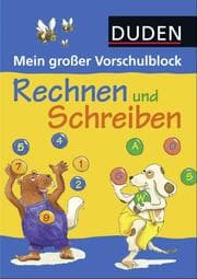 Cover von Duden: Mein großer Vorschulblock - Rechnen und Schreiben