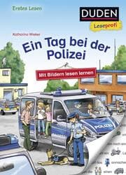 Cover von Duden Leseprofi - Ein Tag bei der Polizei