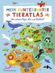 Cover von Mein kunterbunter Tieratlas