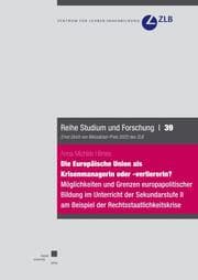 Cover von Die Europäische Union als Krisenmanagerin oder verliererin?