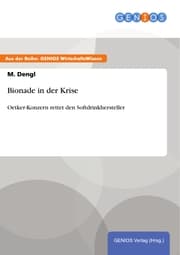 Cover von Bionade in der Krise