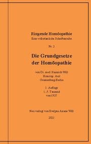 Cover von Die Grundgesetze der Homöopathie