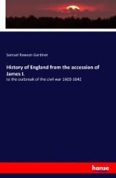 Cover von History of England from the accession of James I.