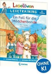 Cover von Leselöwen Lesetraining 2. Klasse - Ein Fall für die Mädchenbande