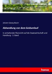 Cover von Abhandlung von dem Geldumlauf