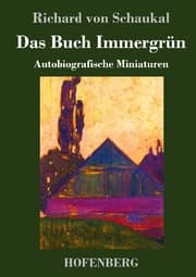 Cover von Das Buch Immergrün