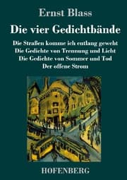 Cover von Die vier Gedichtbände