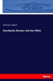 Cover von Auerbachs Roman: Auf der Höhe