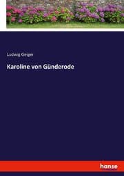 Cover von Karoline von Günderode
