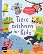 Cover von Tiere zeichnen für Kids