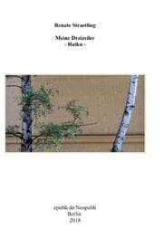 Cover von Meine Dreizeiler - Haiku -