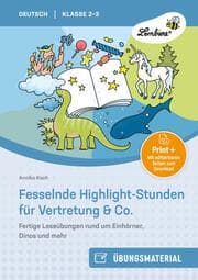 Cover von Fesselnde Highlight-Stunden für Vertretung & Co.
