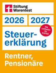 Cover von Steuererklärung 2026/2027 - Rentner, Pensionäre