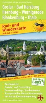 Cover von Goslar - Bad Harzburg - Ilsenburg - Wernigerode, Blankenburg - Thale