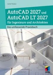 Cover von AutoCAD 2027 und AutoCAD LT 2027 für Ingenieure und Architekten