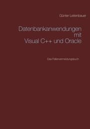 Cover von Datenbankanwendungen mit VC++ und Oracle