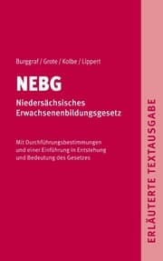 Cover von NEBG - Niedersächsisches Erwachsenenbildungsgesetz