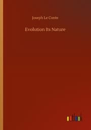 Cover von Evolution Its Nature