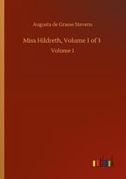 Cover von Miss Hildreth, Volume 1 of 3