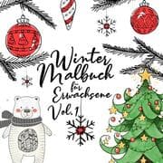 Cover von Winter Malbuch für Erwachsene Vol. 1