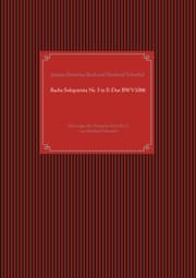 Cover von Bachs Solopartita Nr. 3 in E-Dur BWV1006
