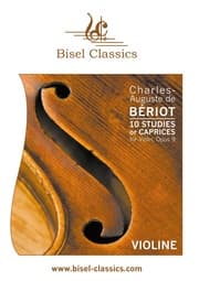 Cover von 10 Studies or Caprices for Violin, Opus 9