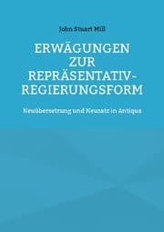 Cover von Erwägungen zur Repräsentativ-Regierungsform