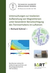Cover von Untersuchungen zur trockenen Aufbereitung von Magnetiterzen unter besonderer Berücksichtigung des Trennverhaltens im Luftstrom