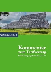 Cover von Kommentar zum Tarifvertrag für Versorgungsbetriebe