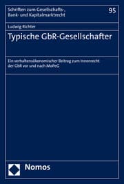 Cover von Typische GbR-Gesellschafter