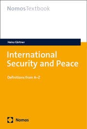 Cover von International Security and Peace