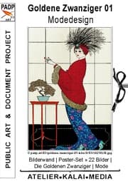 Cover von Goldene Zwanziger -01-' Modedesign