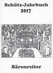 Cover von Schütz-Jahrbuch 2017,39. Jahrgang