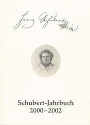 Cover von Schubert-Jahrbuch / Schubert-Jahrbuch 2000-2002