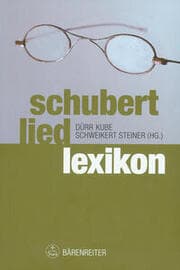 Cover von Schubert-Liedlexikon