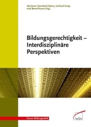 Cover von Bildungsgerechtigkeit - Interdisziplinäre Perspektiven