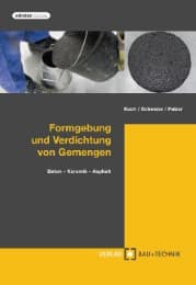 Cover von Formgebung und Verdichtung von Gemengen